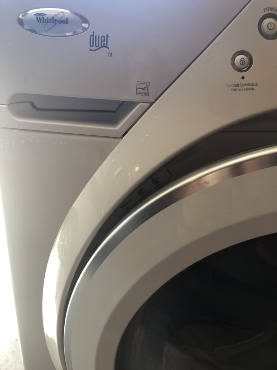 Used clean whirlpool washer