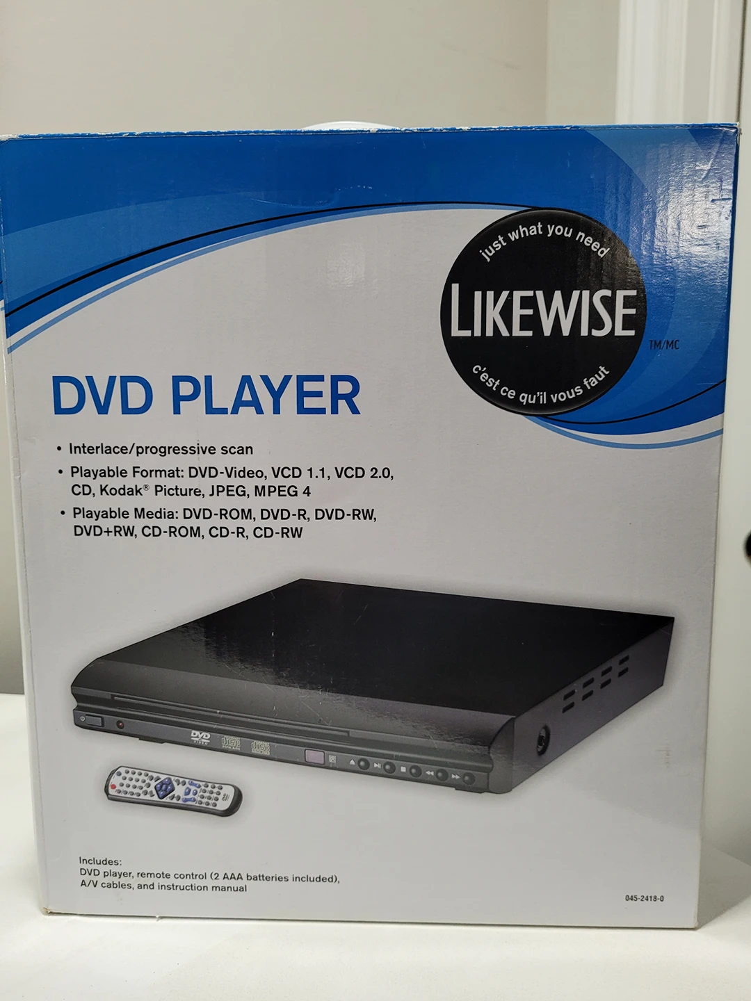 DVD Player Box image indicator(5)