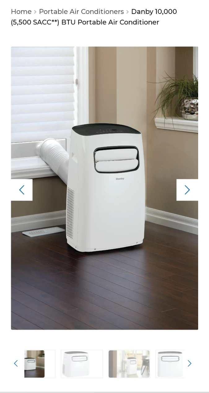 Portable A/C Unit 10,000 BTU image indicator(9)