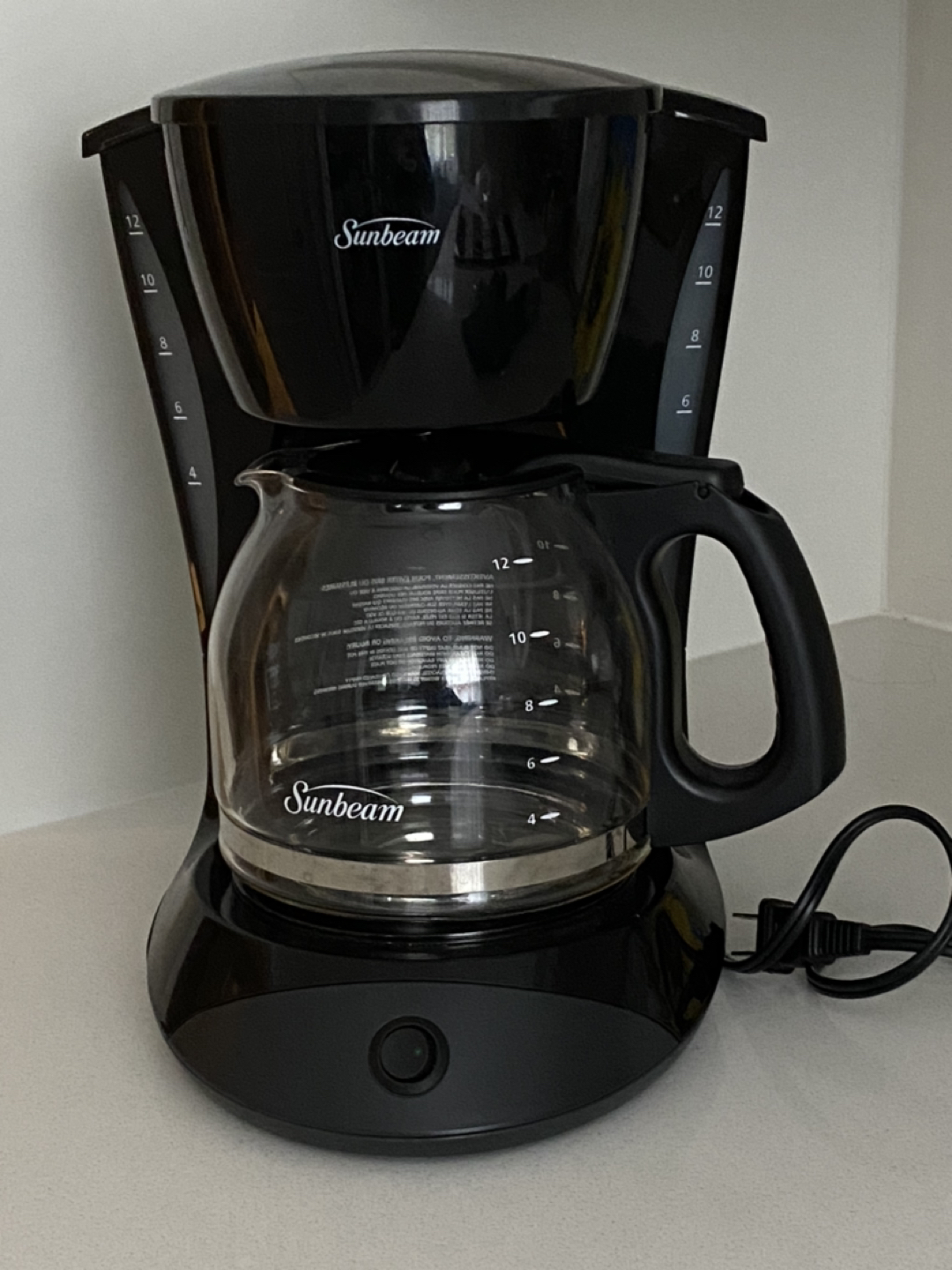 Sunbeam coffee maker