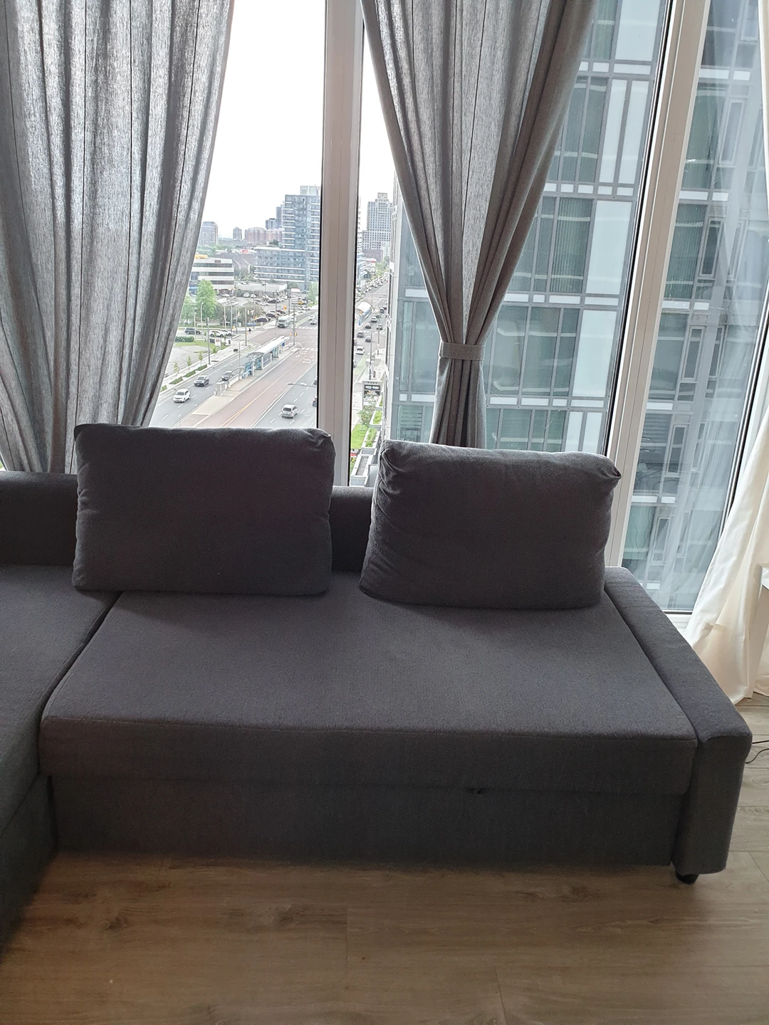 IKEA sofa-bed. Like new. Moving Sale. - photo 5