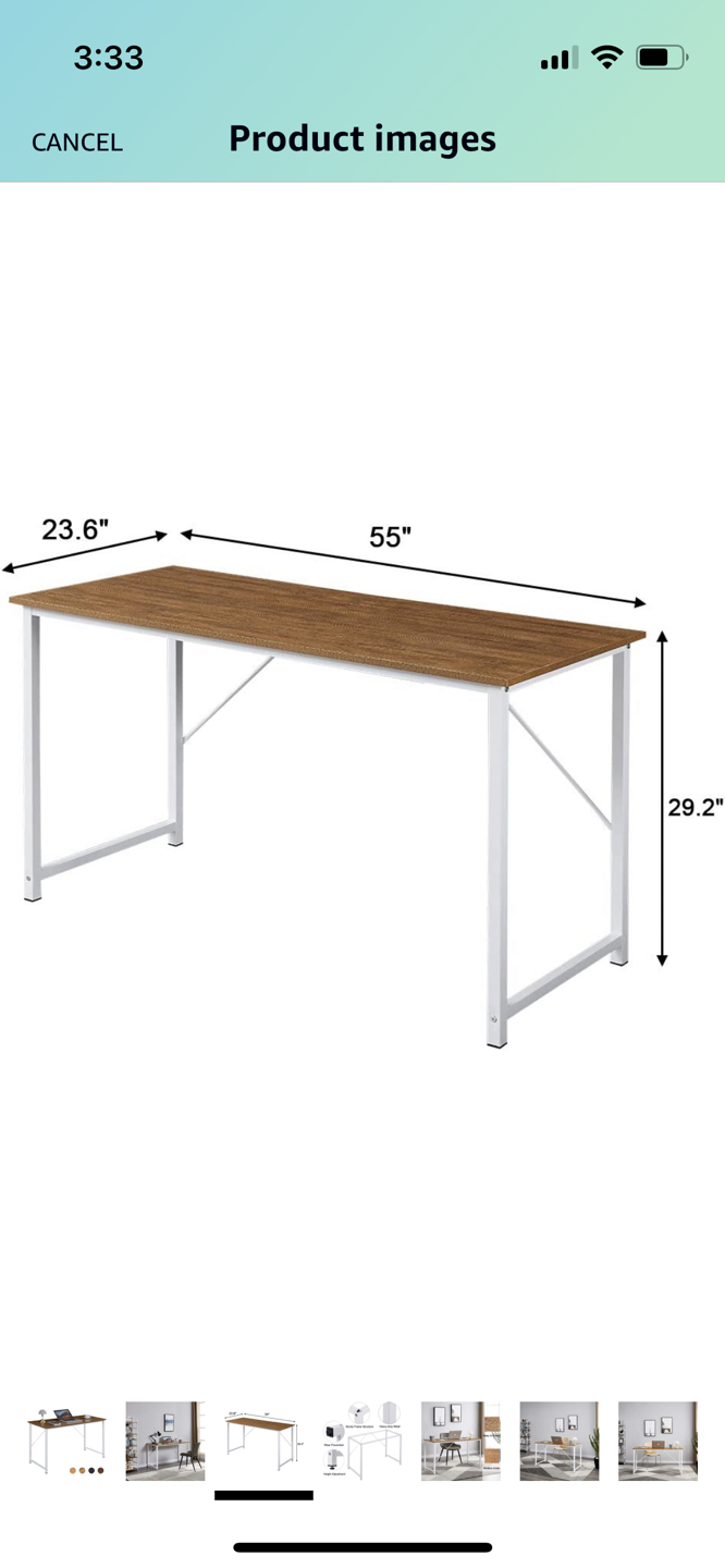 55” work office table - photo 2