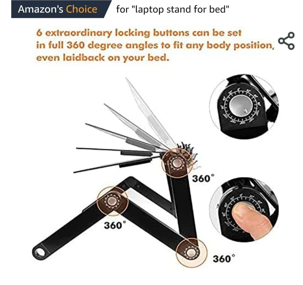 Adjustable laptop stand with cooling fan - photo 4