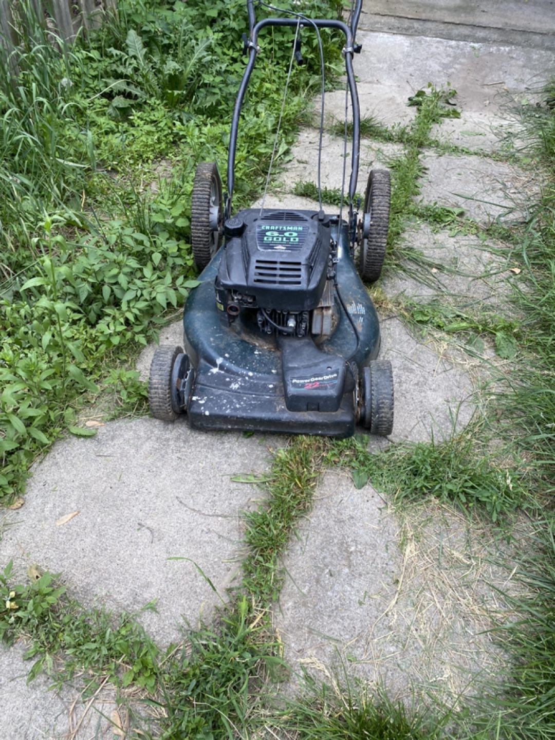 Free lawn mower. thumbnail