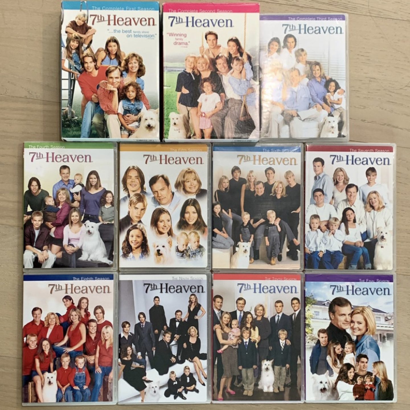 7th Heaven dvd series thumbnail