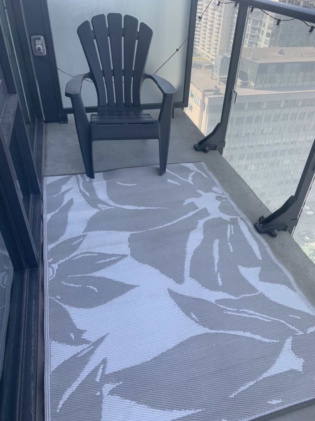 MOVING SALE 
Adirondack Patio Chair (plastic)
