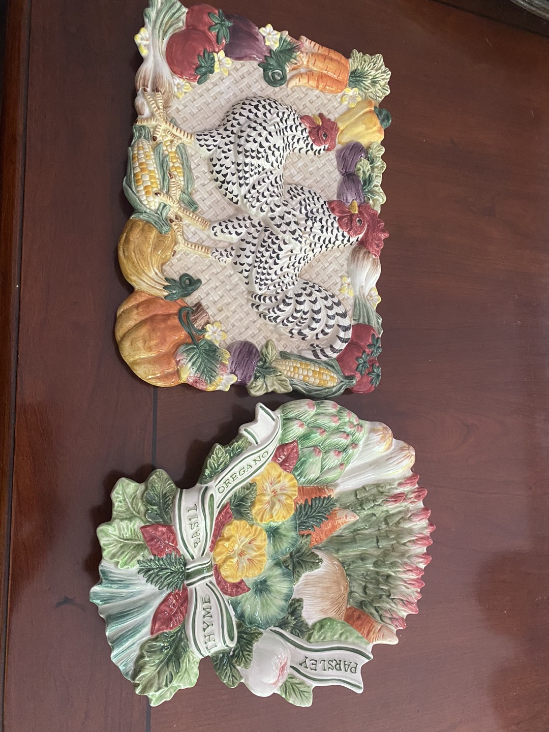 Fitz & Floyd classic wall plates thumbnail