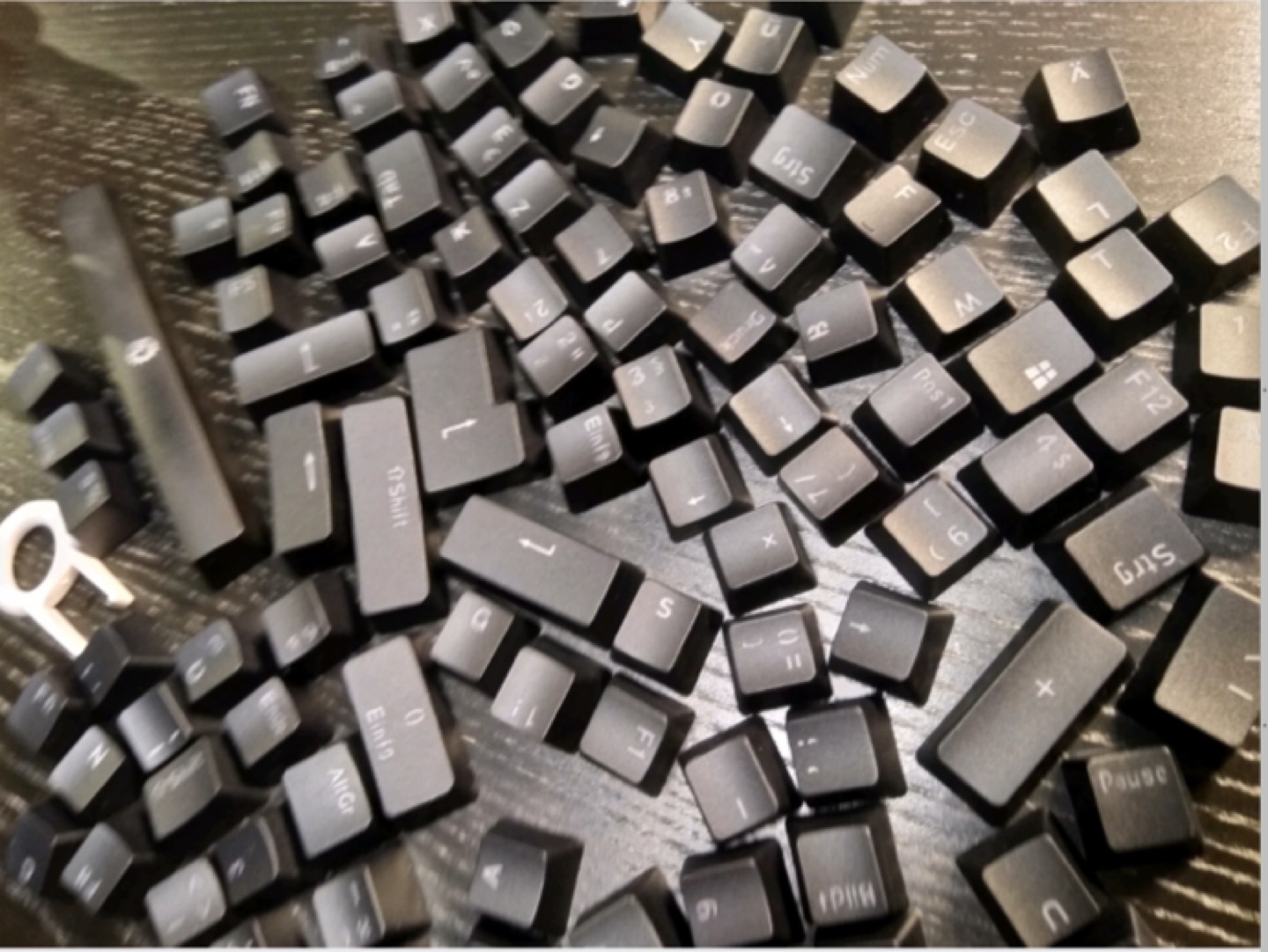 Black keycap for computer mechanical keyboard - photo 3