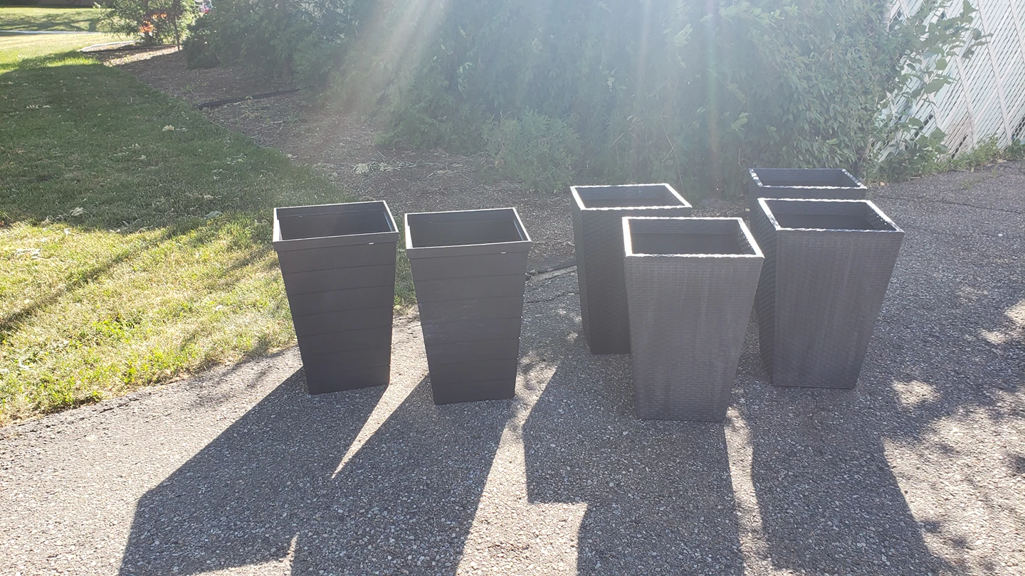 Planters $15 each