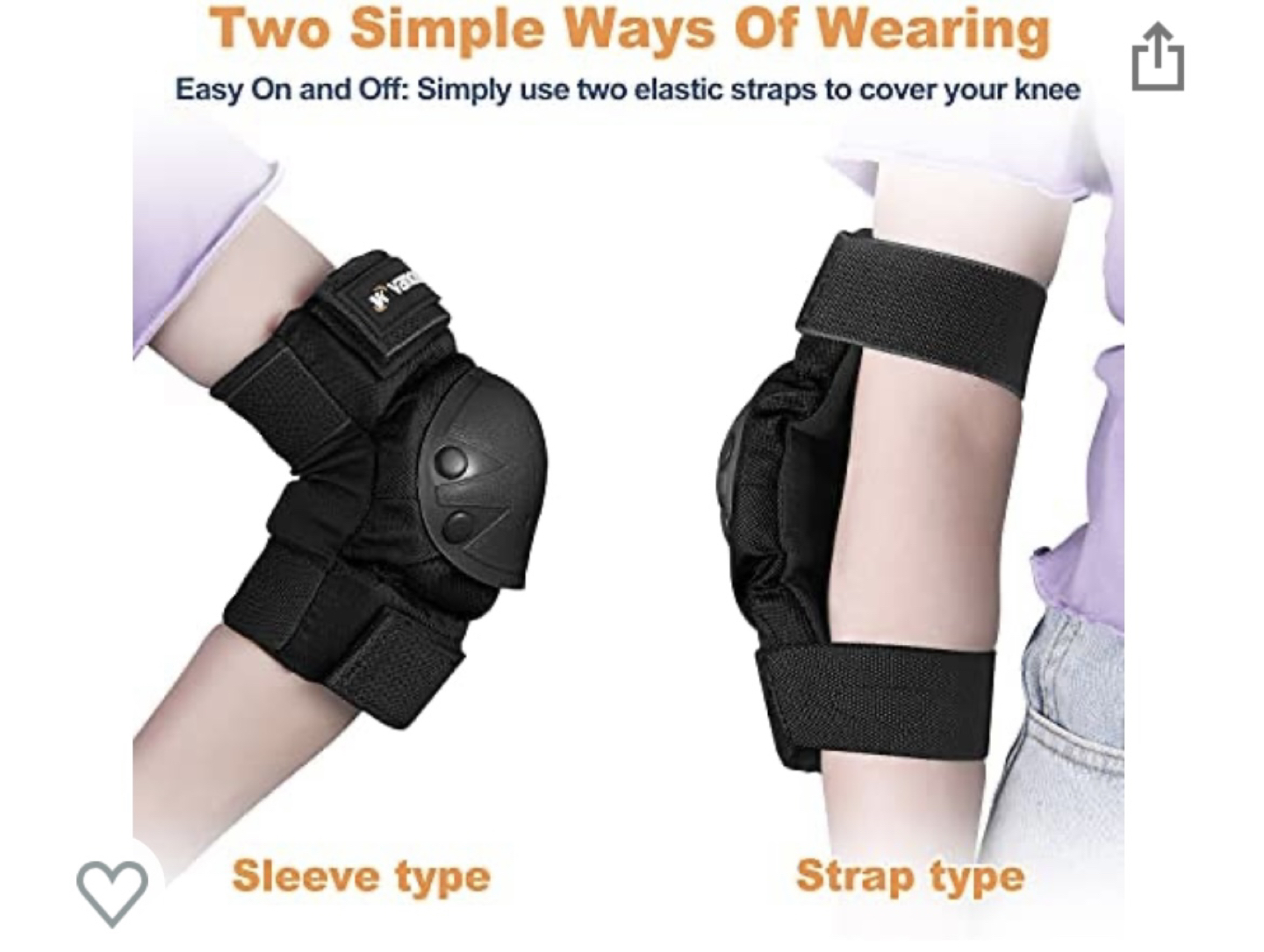 Skateboard Elbow pads knee (new) - photo 3