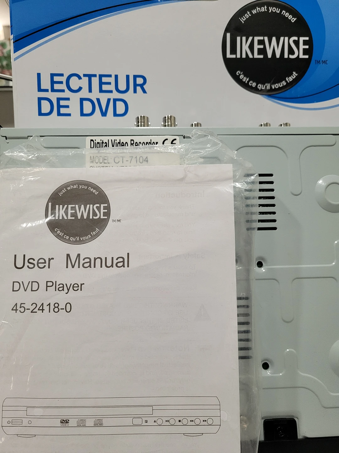 DVD Player Box image indicator(4)