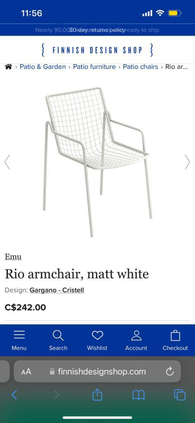 Outdoor Chairs / Patio Chairs