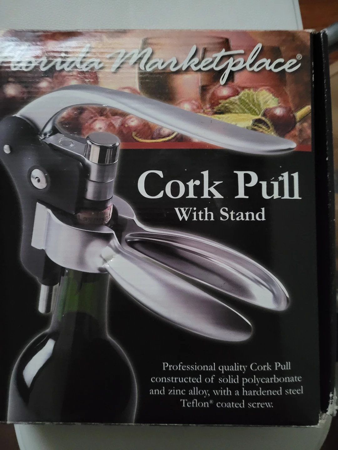 Cork Pull with Stand. image indicator(3)