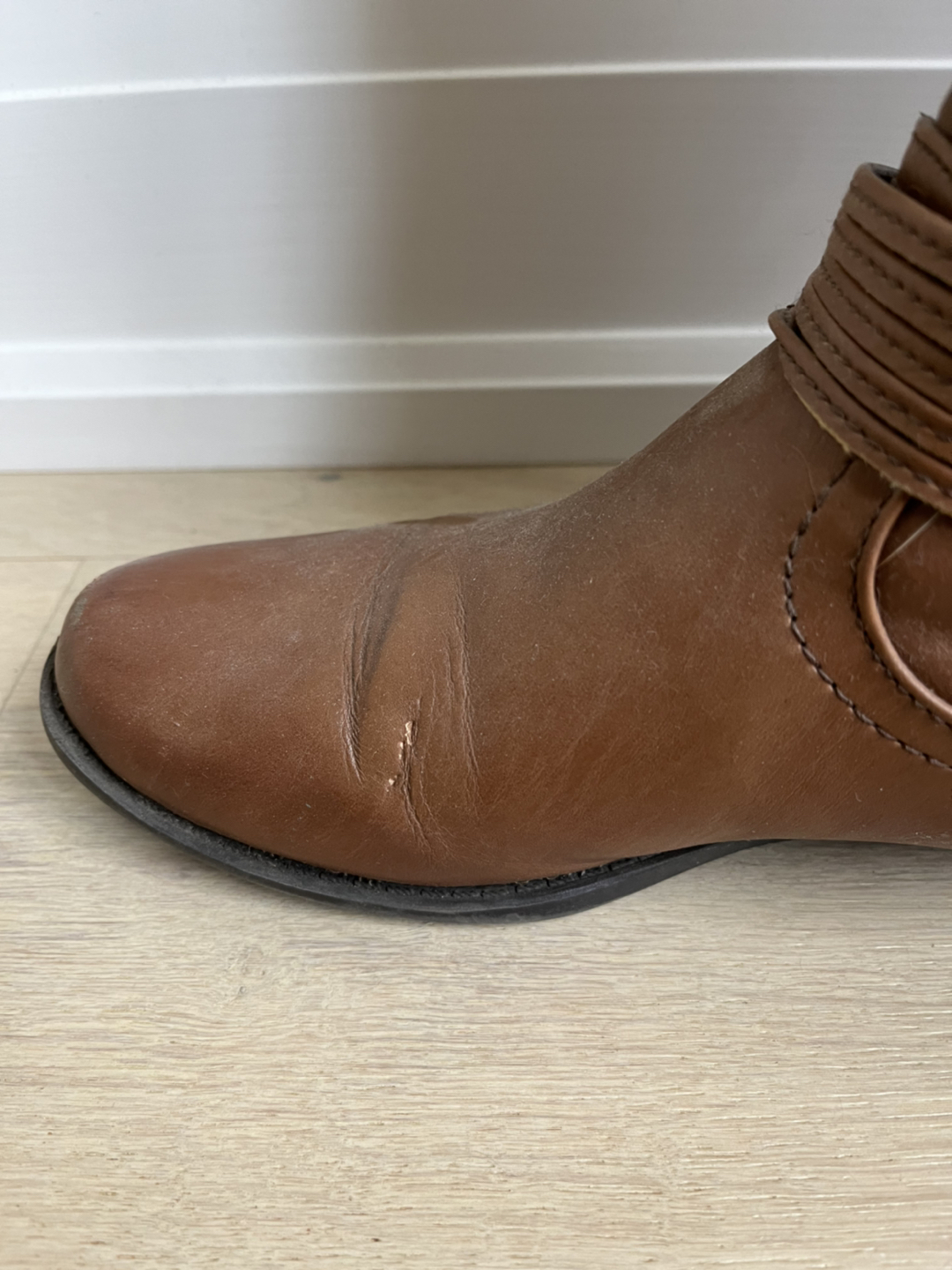 Brown knee high boots (38) image indicator(3)