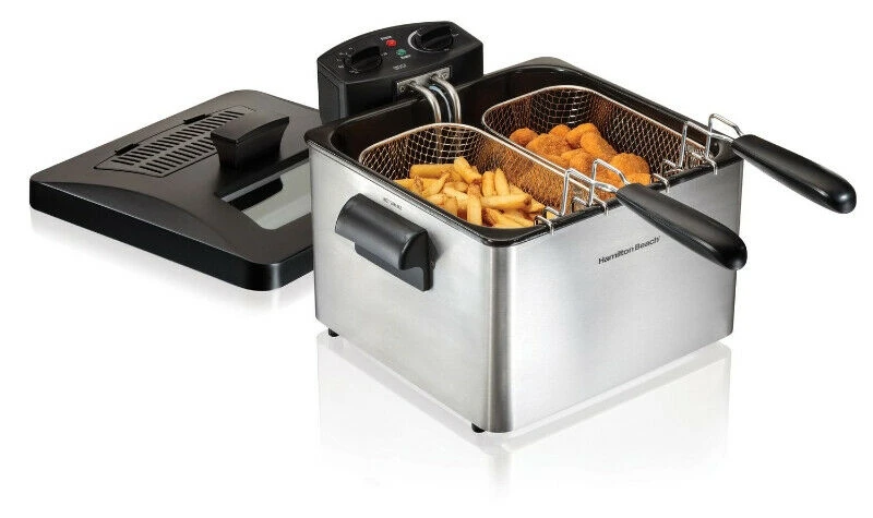 Hamilton Beach Double Basket Deep Fryer  35035C thumbnail
