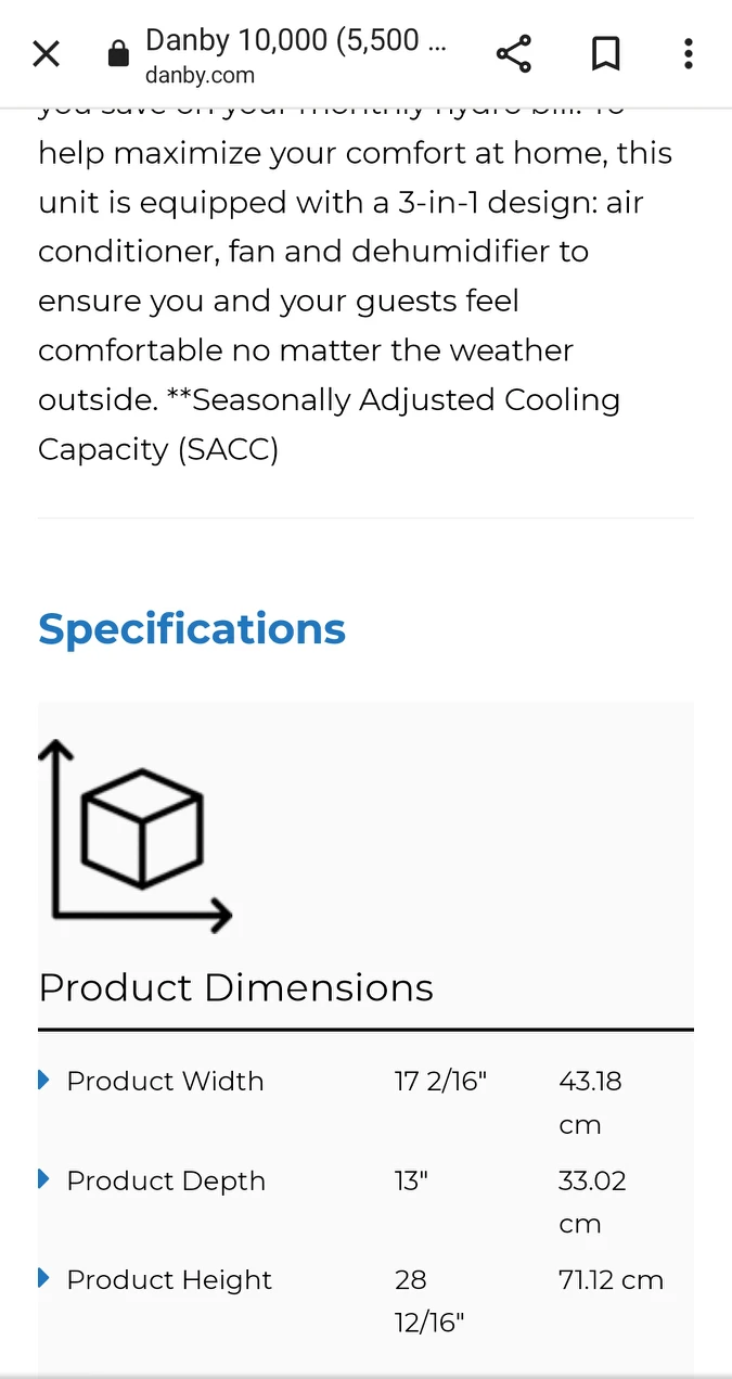 Portable A/C Unit 10,000 BTU image indicator(10)