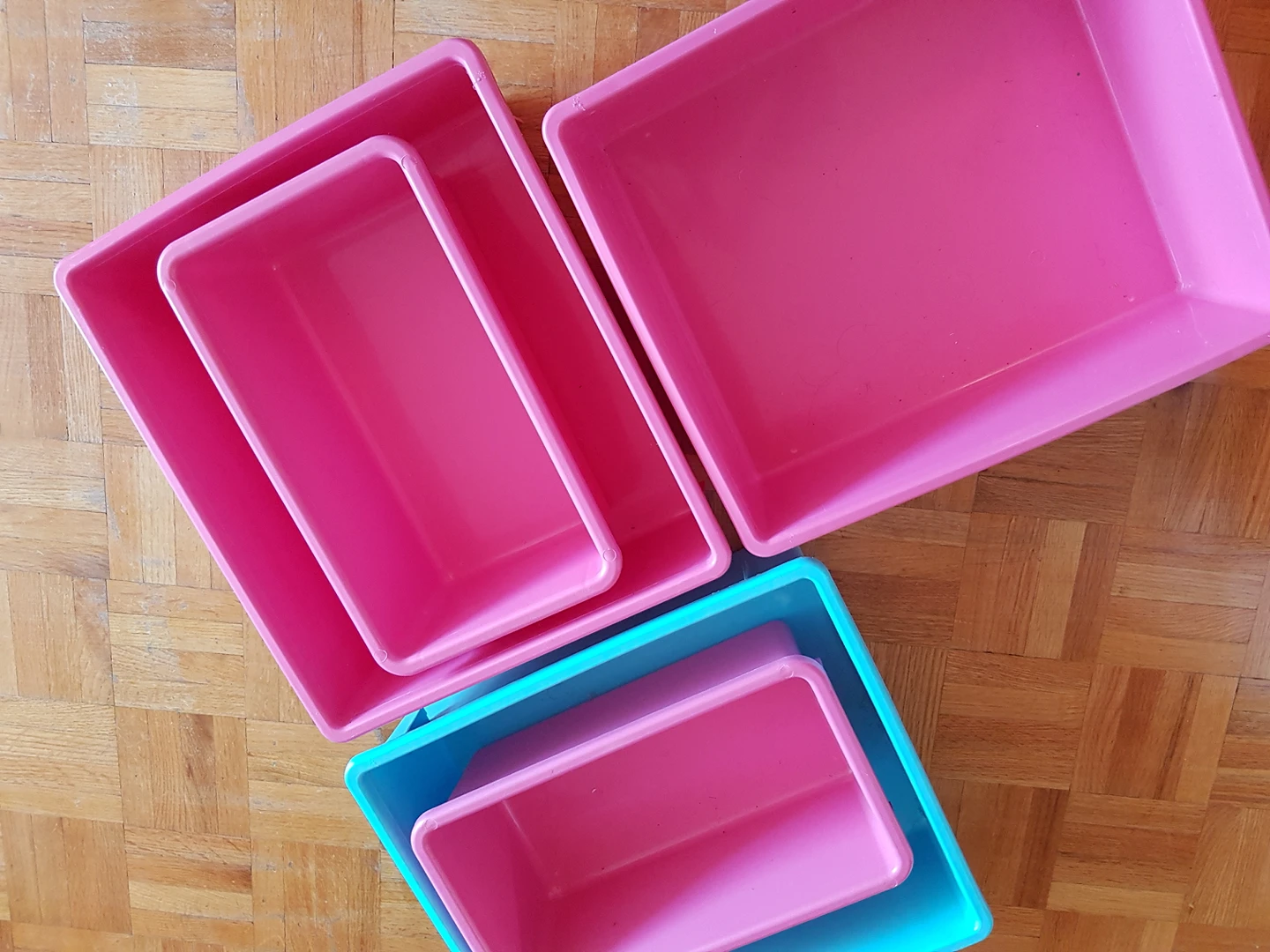 Storage Boxes 3 Big each $7 & 3 Small each $3 thumbnail