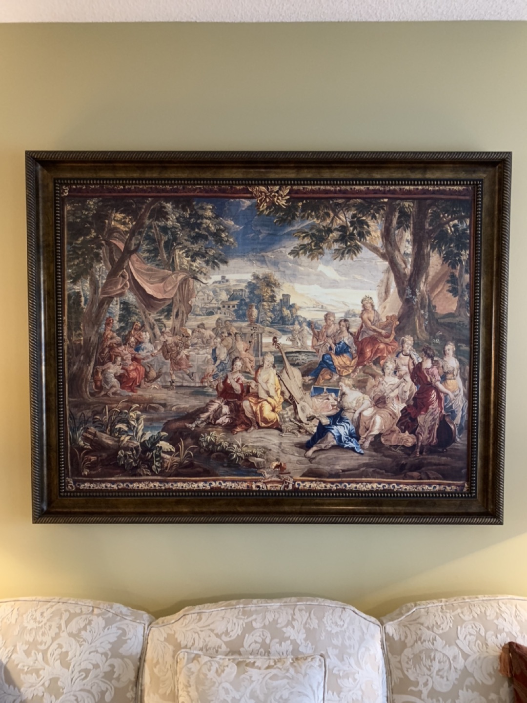 Canvas painting