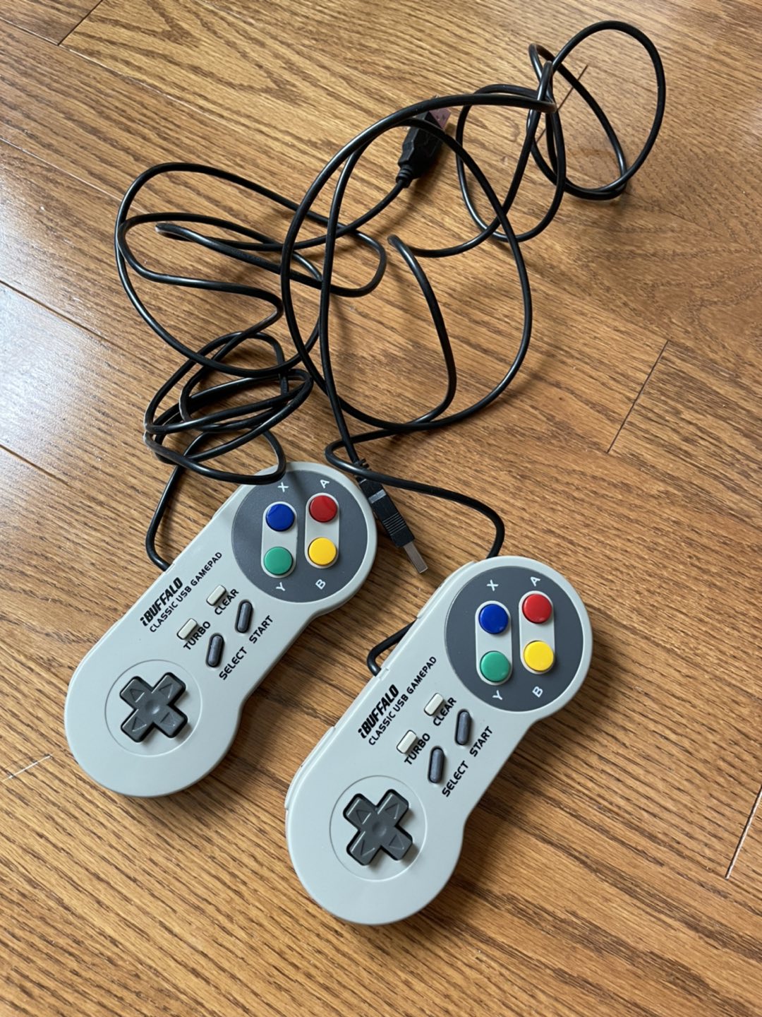 2 USB Super Nintendo controllers - photo 2
