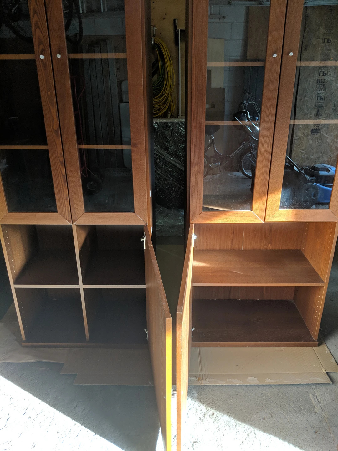 Ikea BONDE shelving unit set (2 cabinets and 1 shelf) - photo 3