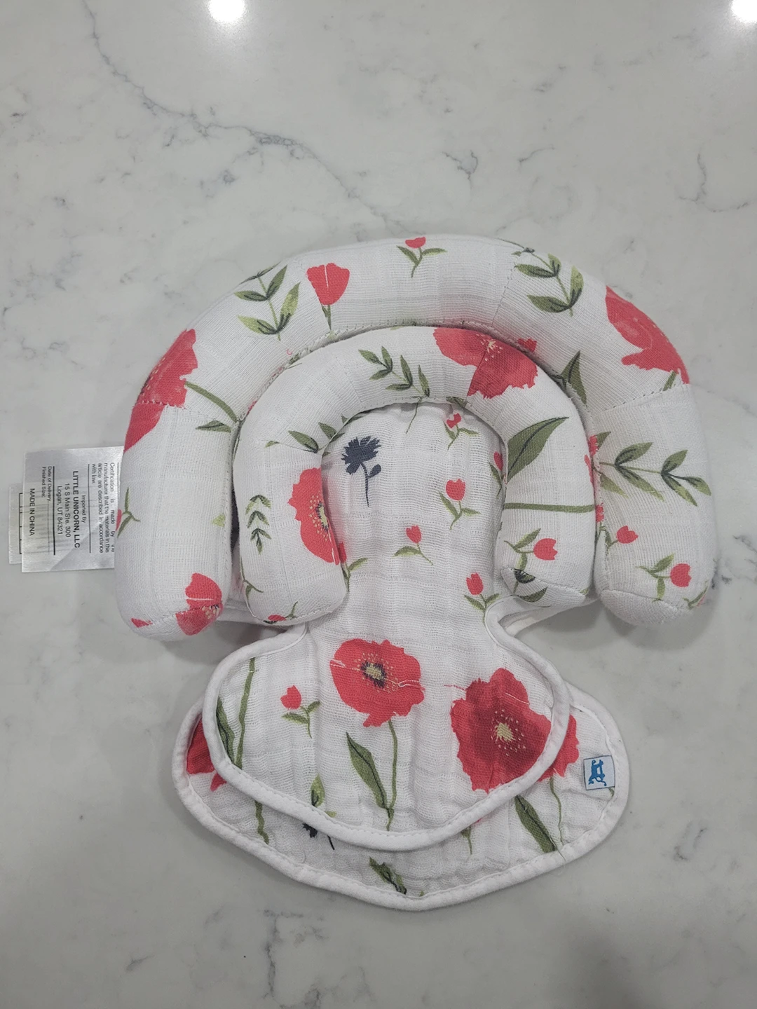 Little Unicorn Muslin head support