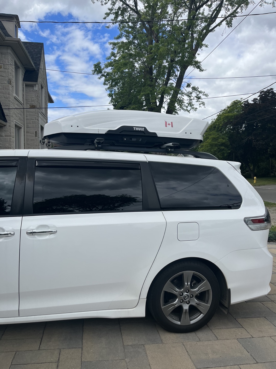 Thule Titan Cargo Box XXL Alpine and Rails