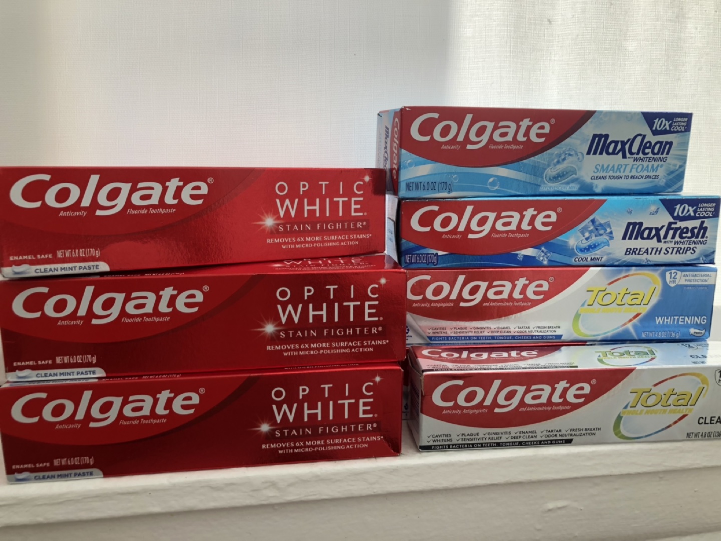 Colgate $1 ea