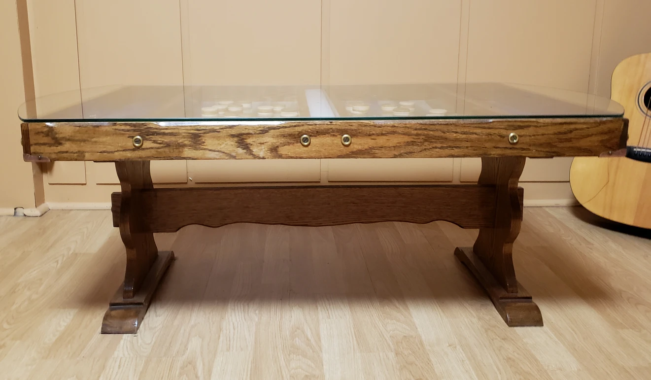 Backgammon Game Coffee Table - photo 2