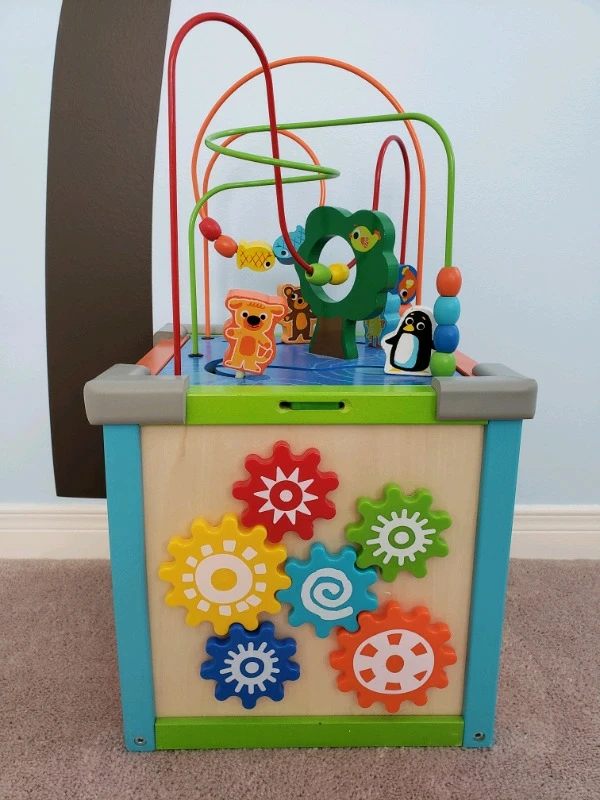 ToysRUs Imaginarium 5 Way Activity Cube - Excellent Condition thumbnail