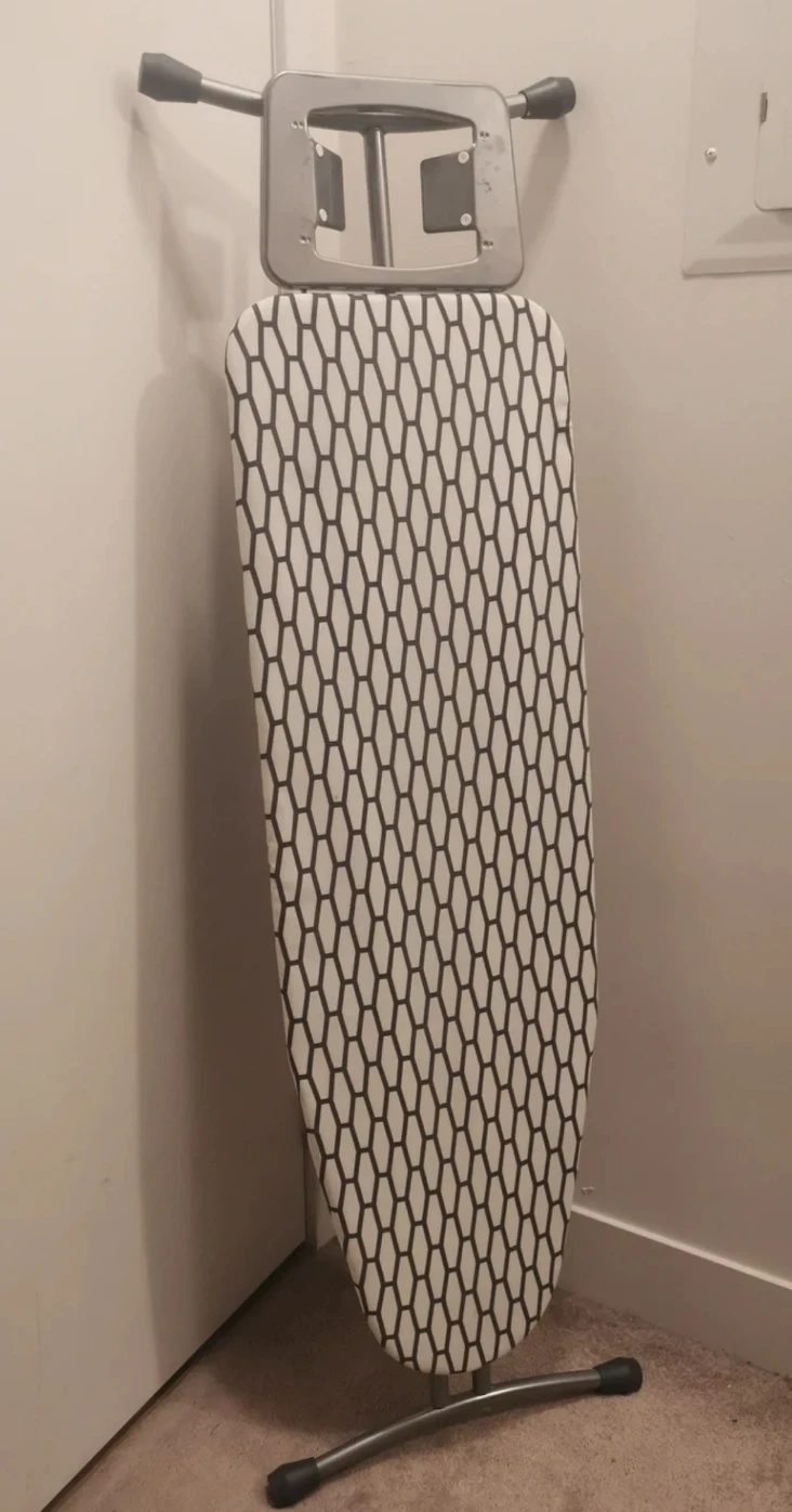 Iron and ironing board