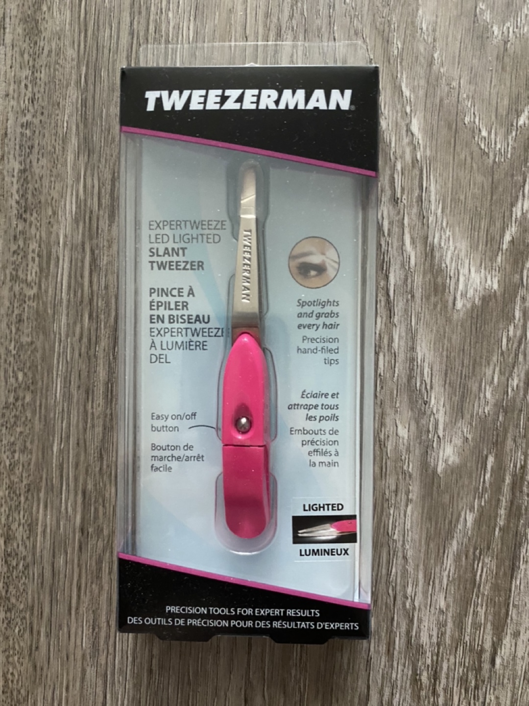Expertweeze Lighted Slant Tweezer thumbnail