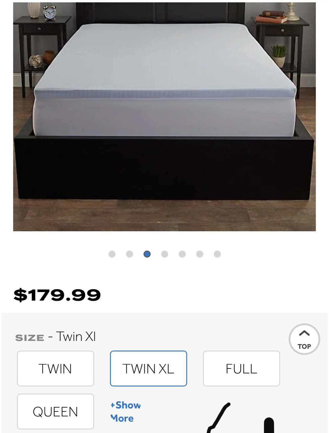 Therapedic 2 memory gel mattress enhancer twin / Twin XL - photo 2