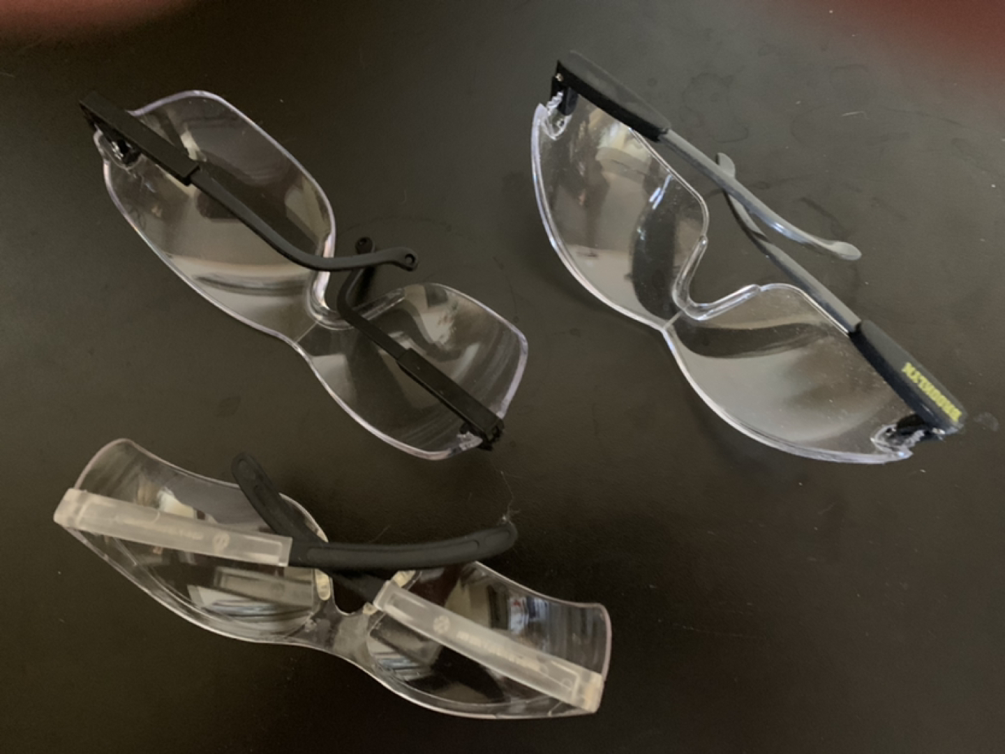 #Freecycle  3 Lab eye protection glasses - photo 2