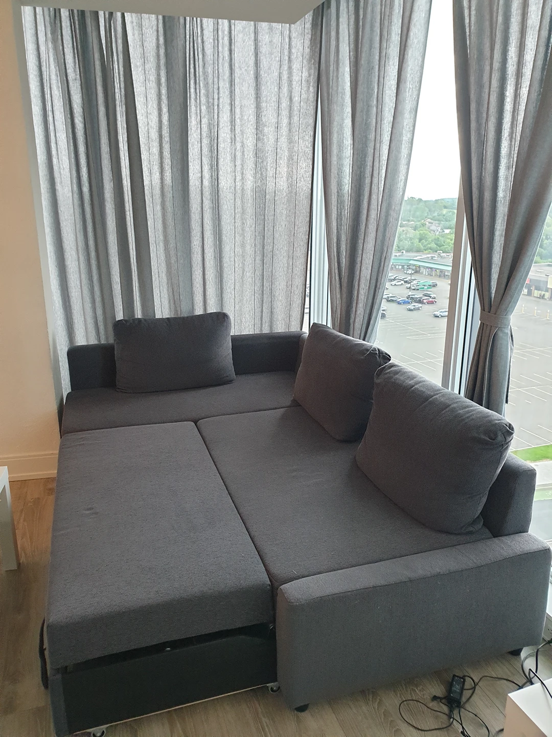 IKEA sofa-bed. Like new. Moving Sale. - photo 4