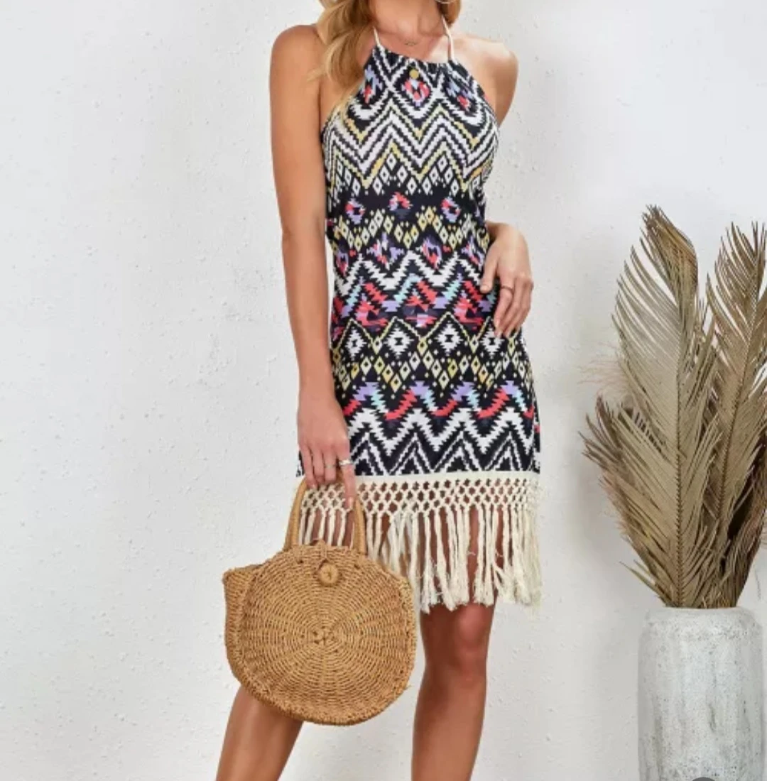 Beautiful Boho Summer Dress thumbnail