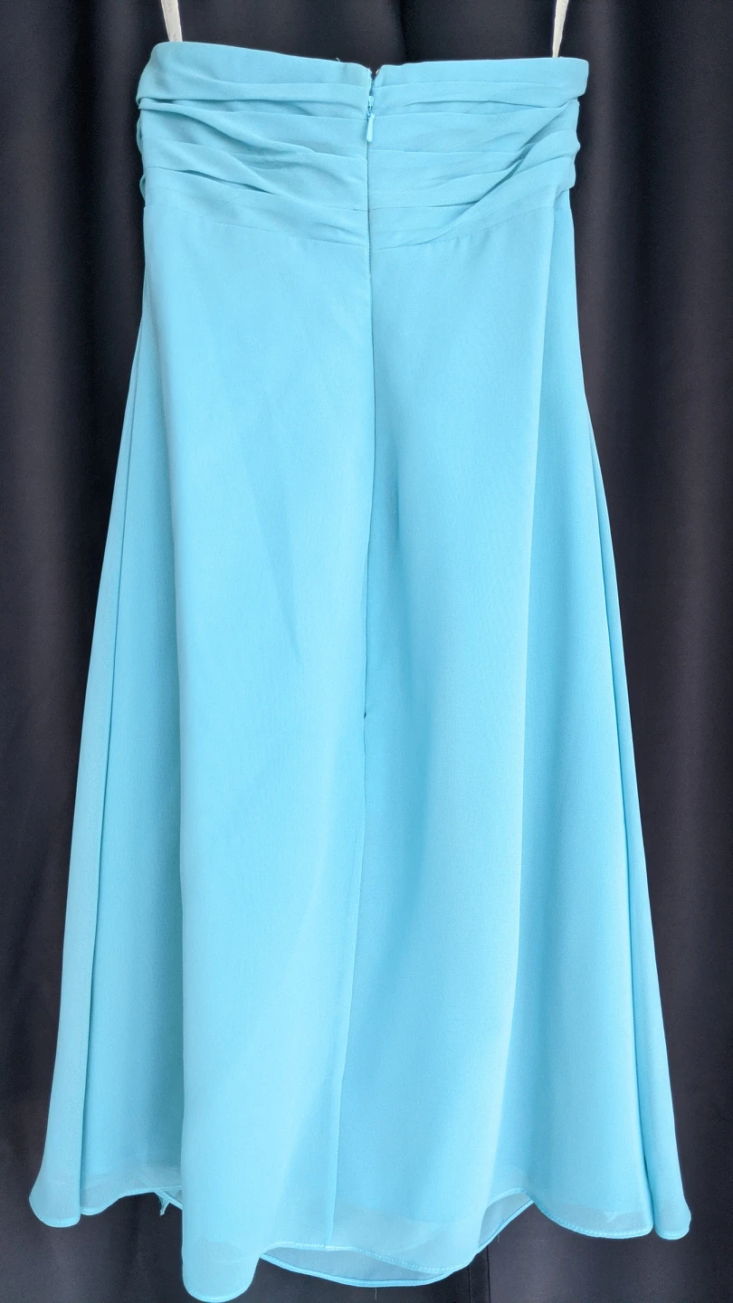Bill Levkoff blue dress size 8 image indicator(4)
