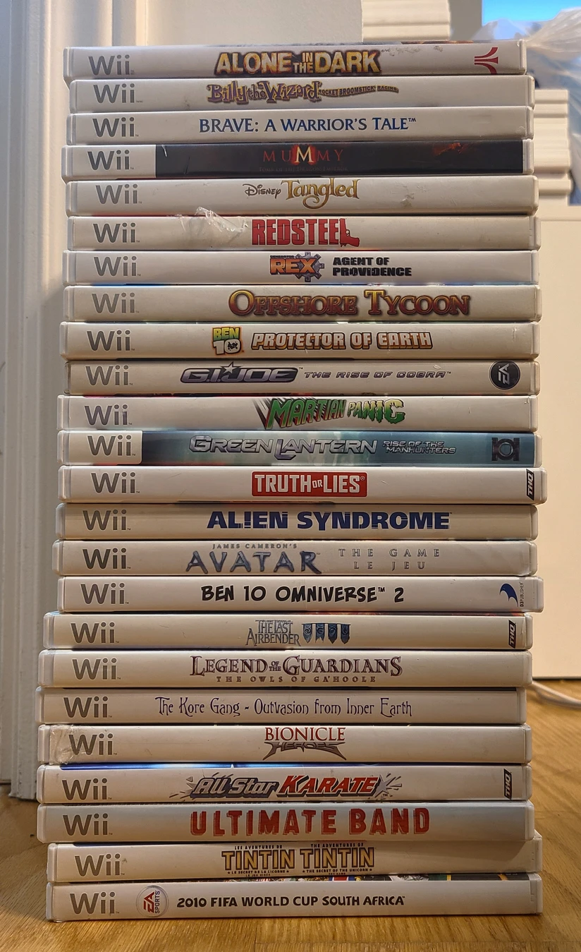 wii games for sale