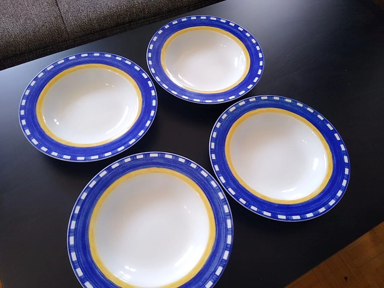 set of 4 pasta bowls plates multiple choice by topchoice thumbnail