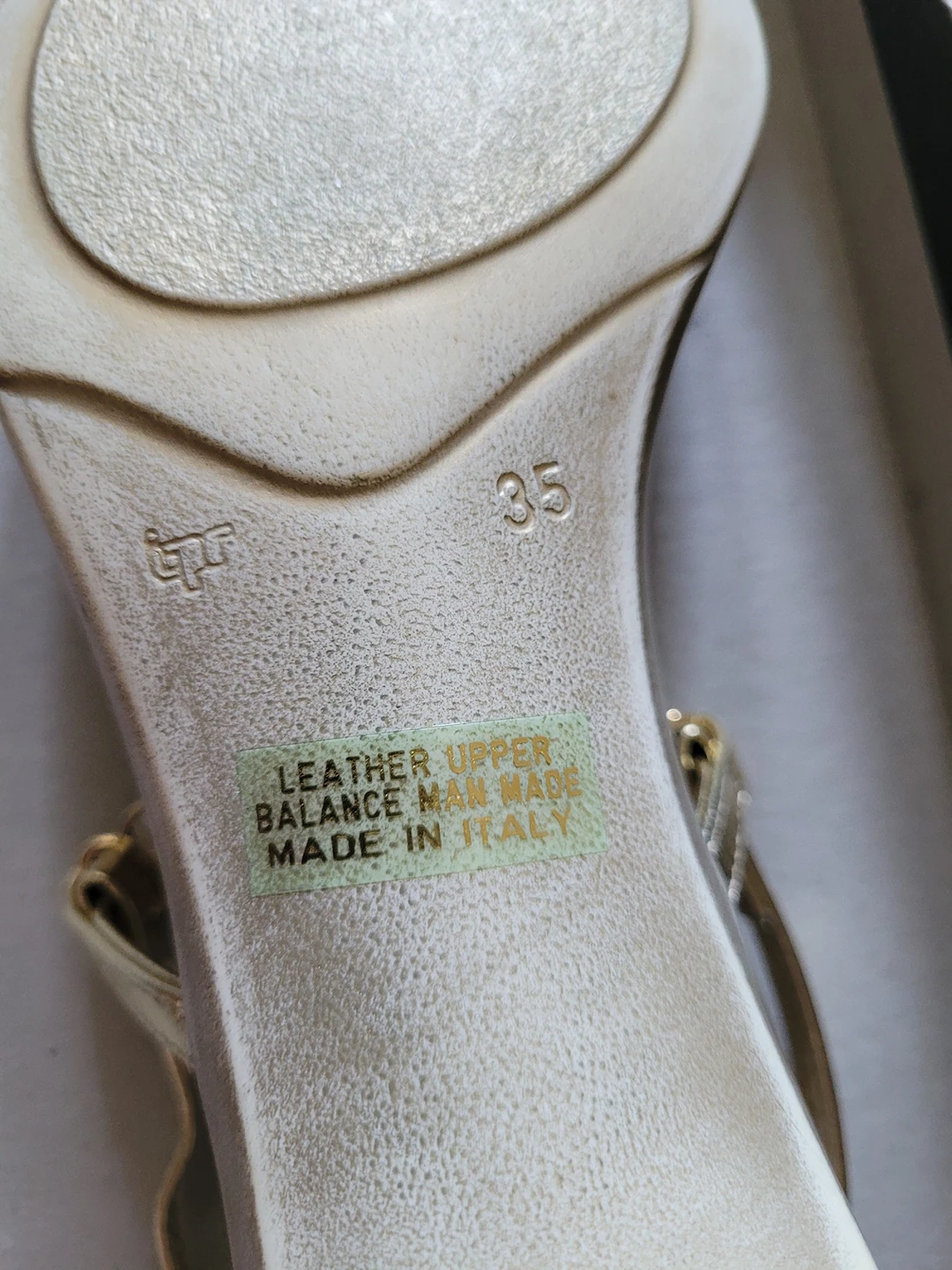 Brand new Townshoes Gold Sandals image indicator(3)