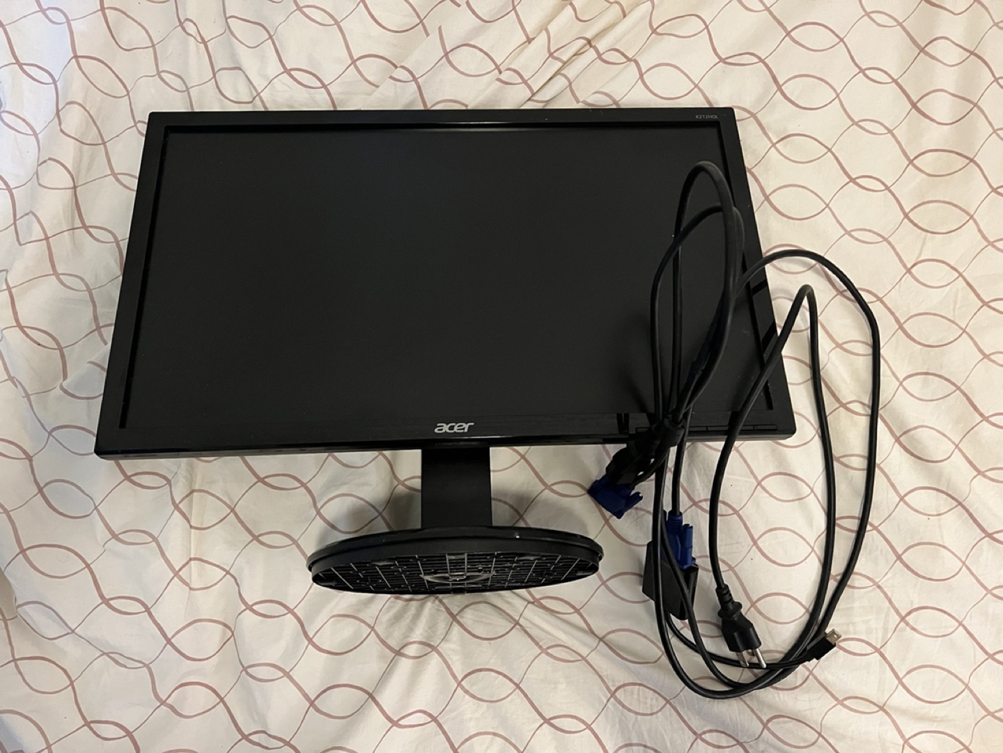 ACER K212HQL 21” monitor with VGA/DVI inputs image indicator(2)