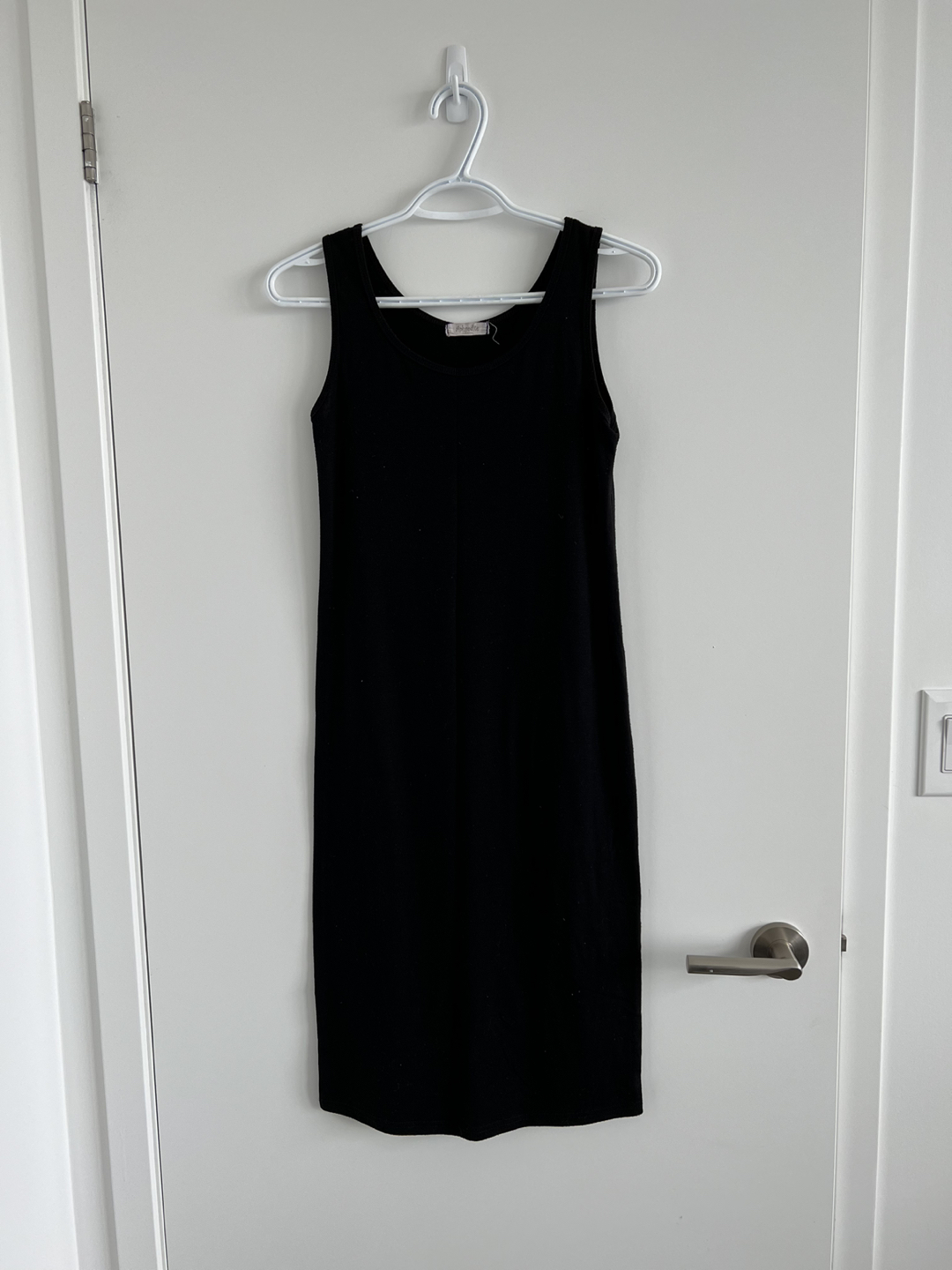 Black long summer dress thumbnail