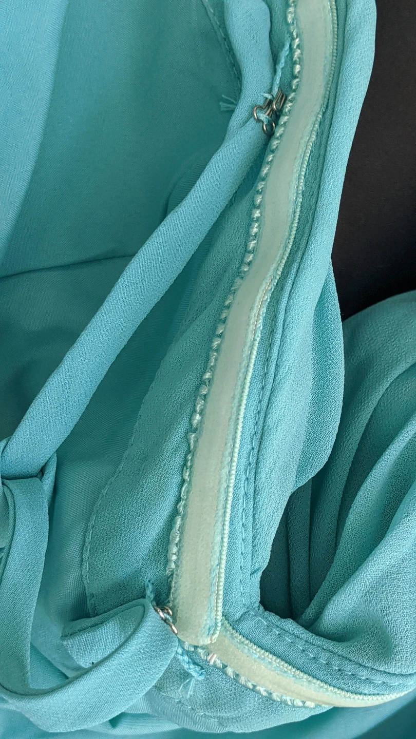 Bill Levkoff blue dress size 8 image indicator(8)