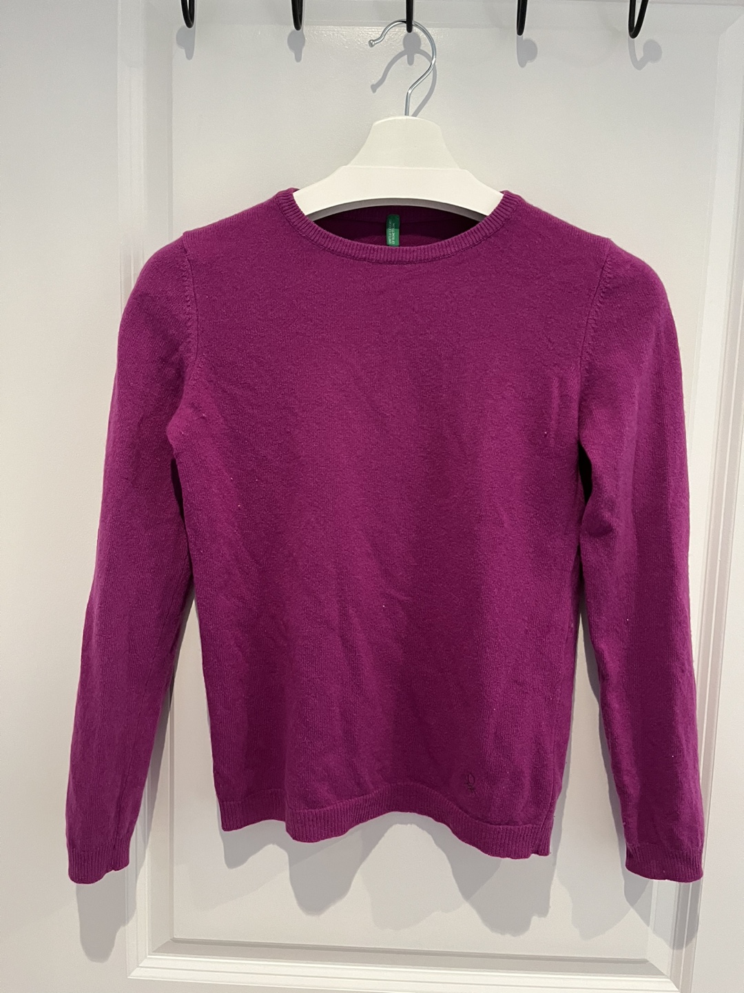 #freecycle Women’s purple United Colours of Benetton knitwear S