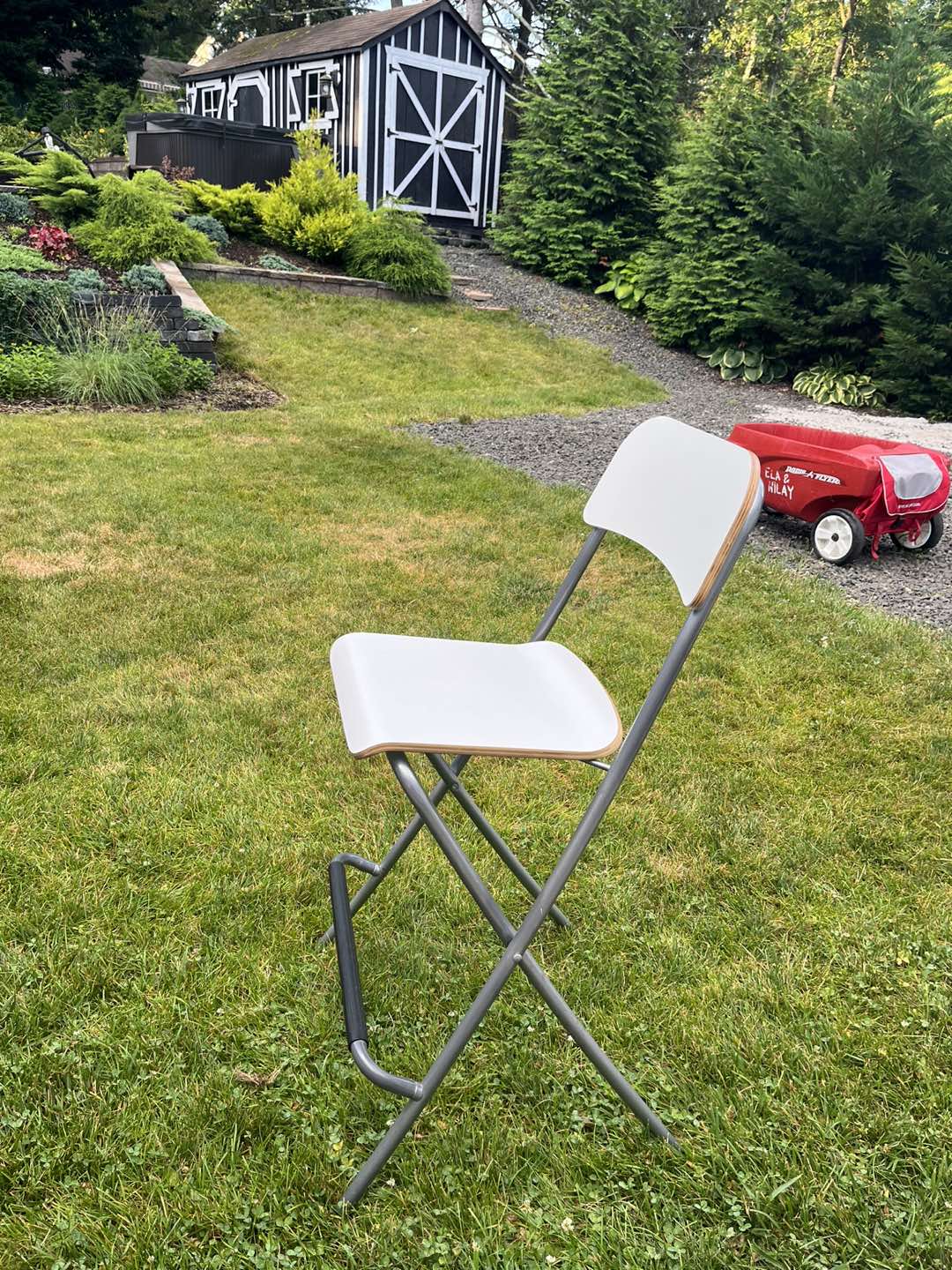 Folding bar chairs