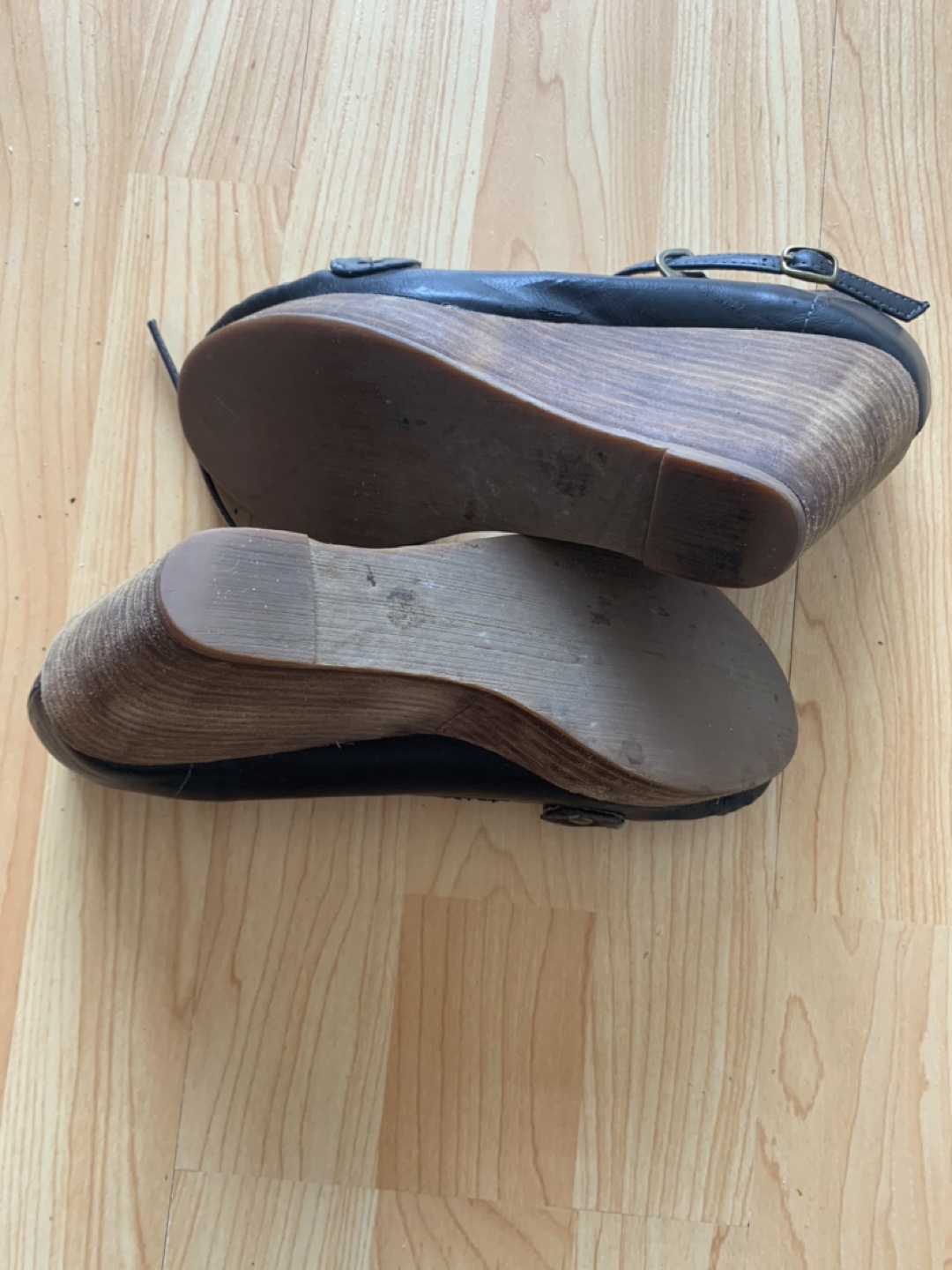 Female wedge sandals size 23.5cm (6.5) - photo 3