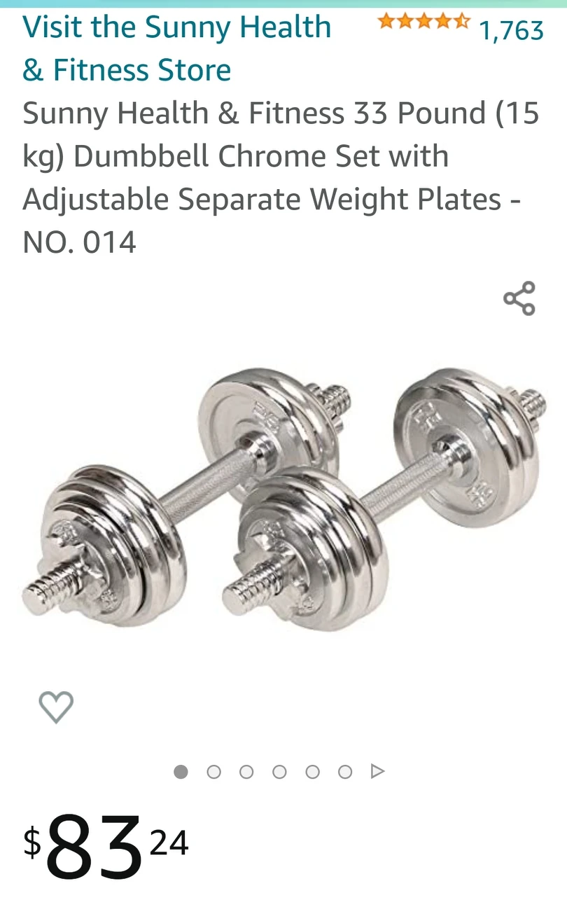 chrome dumbbells thumbnail