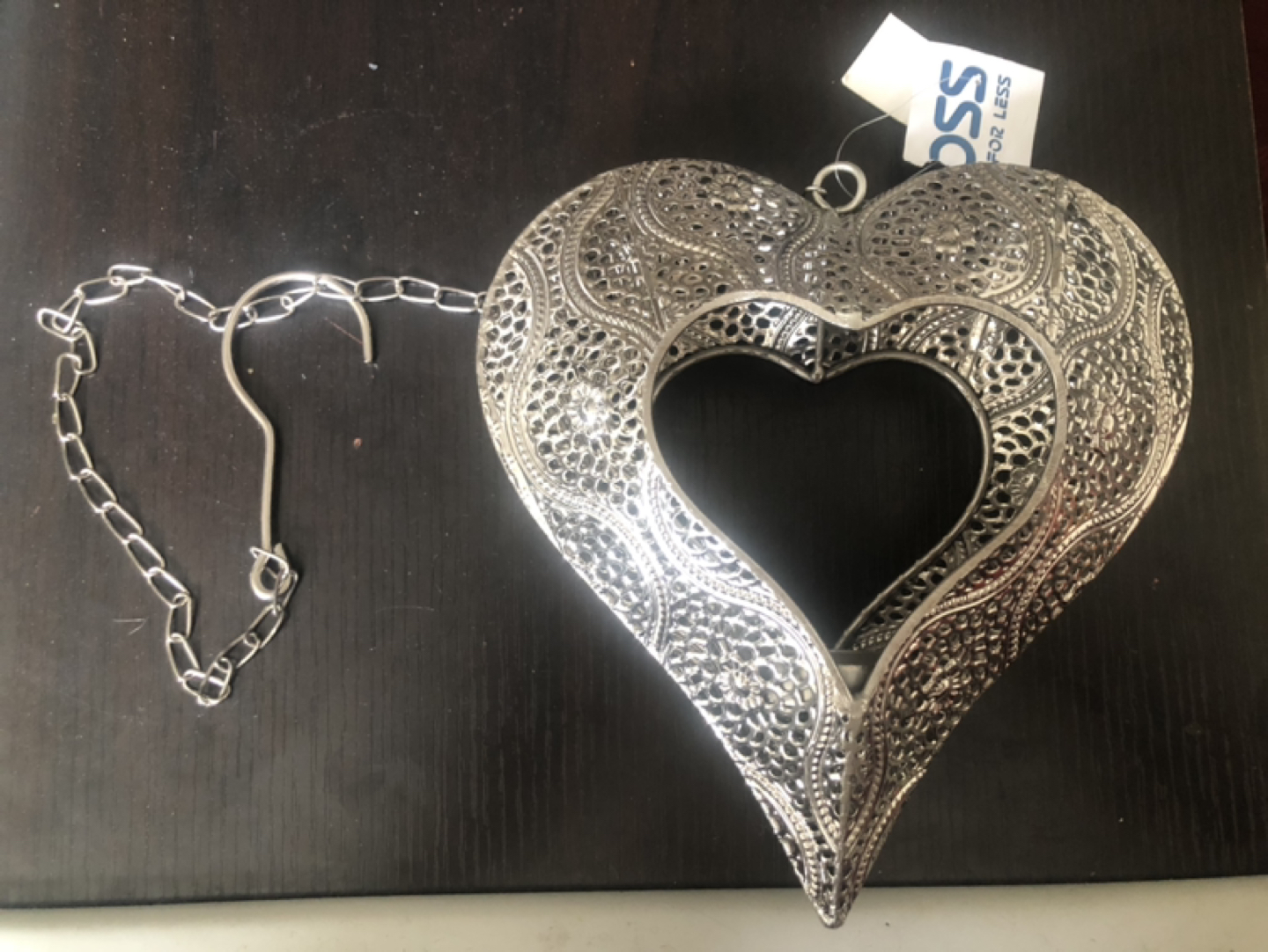 Hanging candle holder