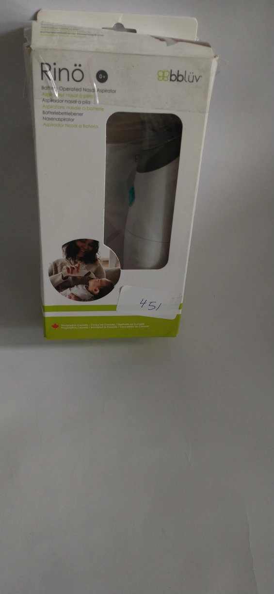 Baby nasal aspirator: bblüv – Rinö - Battery operated - photo 3