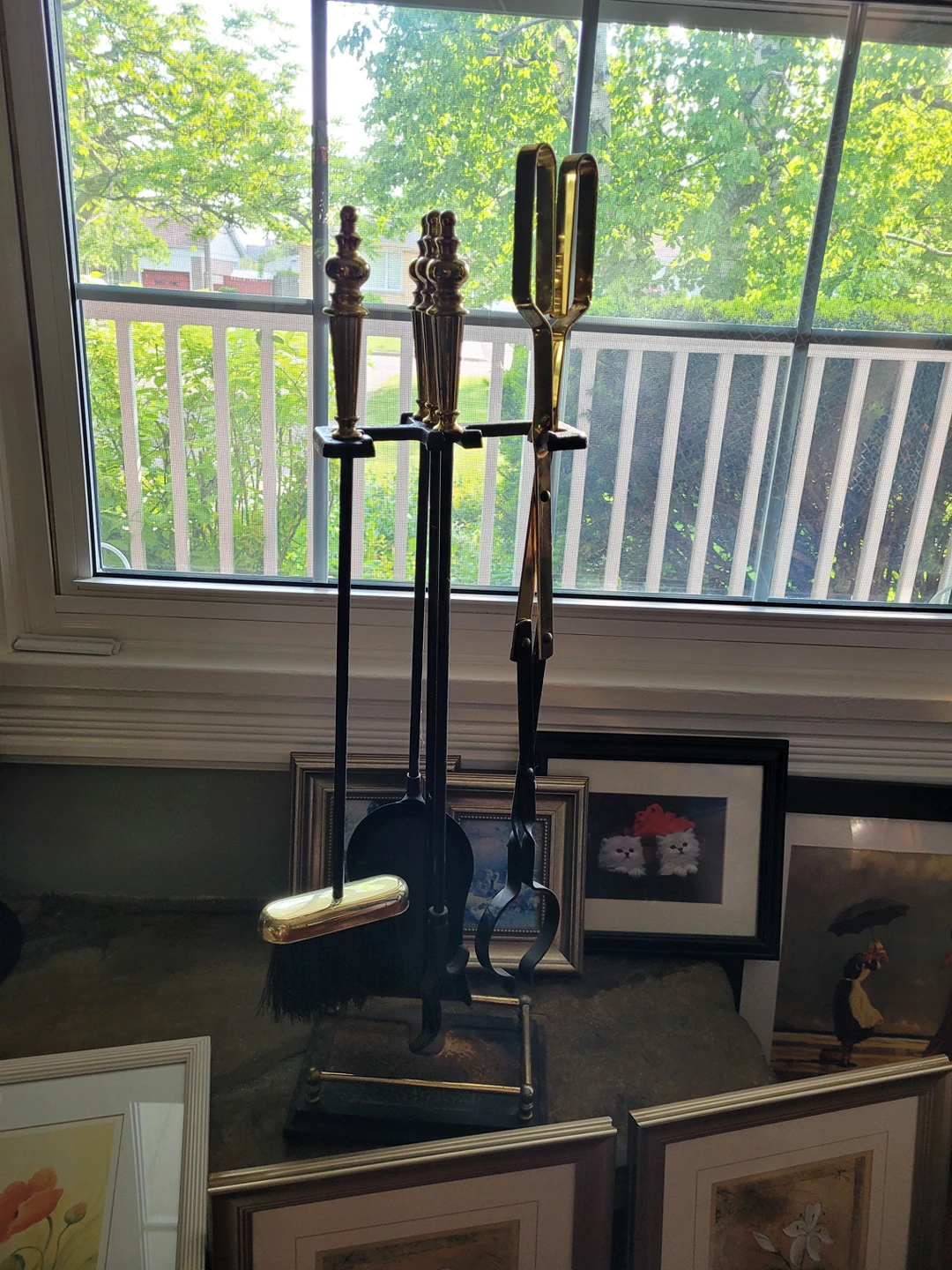 fireplace poker set