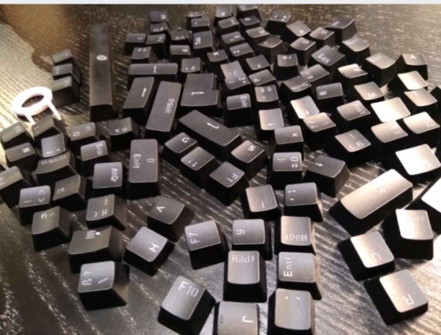 Black keycap for computer mechanical keyboard - photo 4